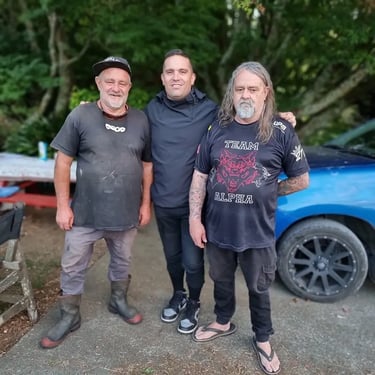 Party specialists partying it up at a Family Celebration in Cleveland, Redlands - party hire by SweetAz Co.