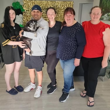 Party specialists immersed in Family Time in Cleveland, Redlands - party hire by SweetAz Co.