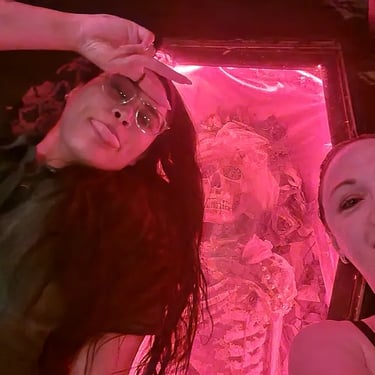 Party specialists immersed in a Halloween Birthday in Ashmore, Gold Coast - party hire by SweetAz Co.