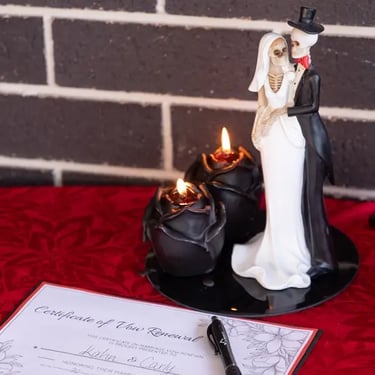 Party specialists loved up at a Vow Renewal in Thornlands, Redlands - party hire by SweetAz Co.