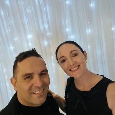 Party Hire crew having a selfie at a Wedding Party in Pimpama, Gold Coast - party hire by SweetAz Co.