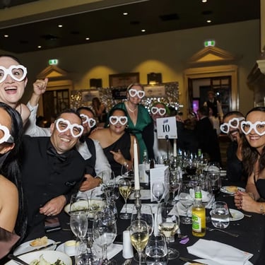 Party Scene whilst at a Charity Gala in Tingalpa, Brisbane - party hire by SweetAz Co.