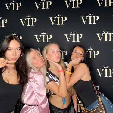 Photo Booth featured at a 18th Birthday in Mountgravatt, Brisbane - party hire by SweetAz Co.