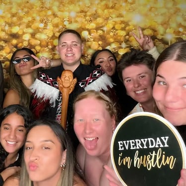 Photo Booth hire for a 21st Birthday in Wishart, Brisbane - party hire by SweetAz Co.