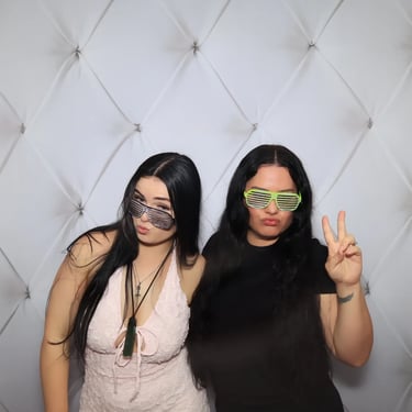 Photo Booth capturing moments at a 21st Event in Redlandbay, Redlands - party hire by SweetAz Co.