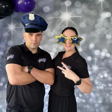 Photo Booth featured at a 60th Birthday in Parkinson, Brisbane - party hire by SweetAz Co.