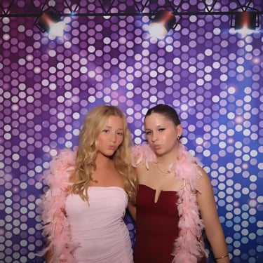 Photo Booth shining bright during a Birthday Event in Cleveland, Redlands - party hire by SweetAz Co.