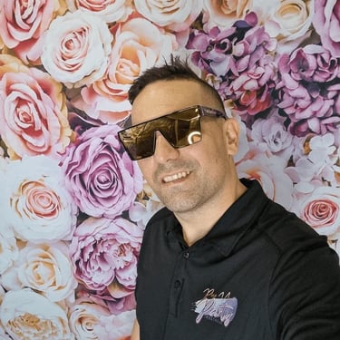 Photo Booth setup for a Carers Day in Victoriapoint, Redlands - party hire by SweetAz Co.