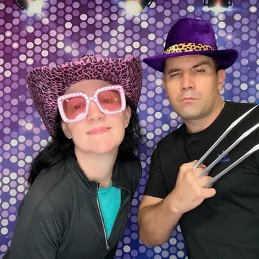 Photo Booth spotted at a Coprorate Event in Thornlands, Redlands - party hire by SweetAz Co.
