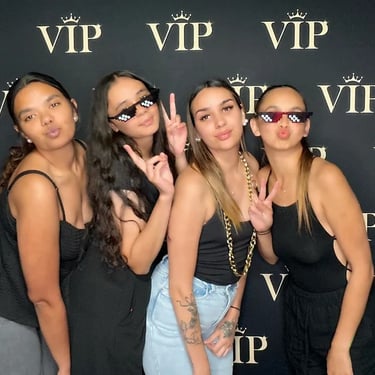 Photo Booth perfect for an Eighteenth Event in Redlands, Qld - party hire by SweetAz Co.