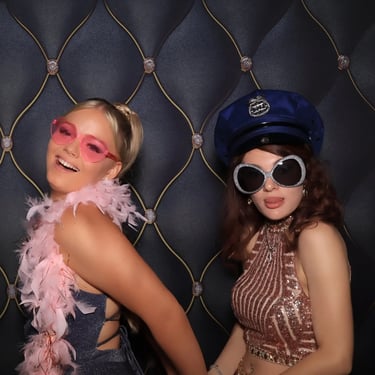 Photo Booth brining the fun vibes to a Formal Celebration in Loganholme, Logan - party hire by SweetAz Co.