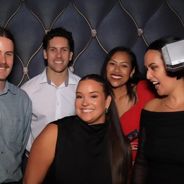 Photo Booth featured at a Formal Celebration in Shailerpark, Logan - party hire by SweetAz Co.