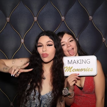 Photo Booth printing keepsakes during a Formal Event in Loganholme, Logan - party hire by SweetAz Co.