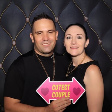 Photo Booth setting the vibe at a Formal Event in Loganholme, Logan - party hire by SweetAz Co.