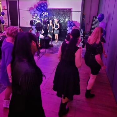 Photo Booth setup for a Fortieth Birthday in Loganholme, Logan - party hire by SweetAz Co.