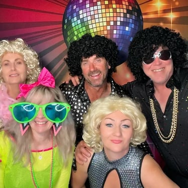 Photo Booth setup for a Fundraising Event in Victoriapoint, Redlands - party hire by SweetAz Co.