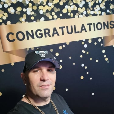 Mirror Photo Booth setup ready to go at a Graduating Y12 in Capalaba, Redlands - party hire by SweetAz Co.