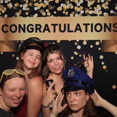 Mirror Photo Booth spotted during a Graduation Event in Thornlands, Redlands - party hire by SweetAz Co.