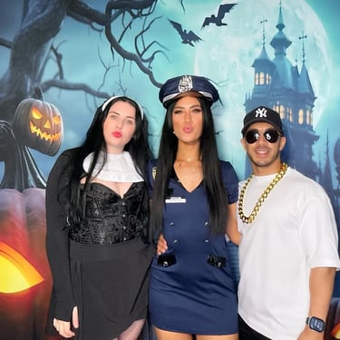 Photo Booth for an halloween Party Business in Cornubia, Logan - party hire by SweetAz Co.