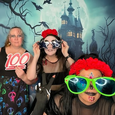 Photo Booth for an halloween Party Business in Shailerpark, Logan - party hire by SweetAz Co.