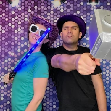 Photo Booth spotted at a House Party in Capalaba, Redlands - party hire by SweetAz Co.