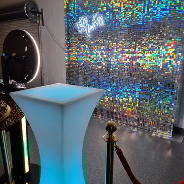 Photo Booth with upgrade to Iridescent Shimmer in Ormeau, Gold Coast - party hire by SweetAz Co.