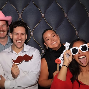 Photo Booth setting the vibe at a School Formal in Crestmead, Logan - party hire by SweetAz Co.