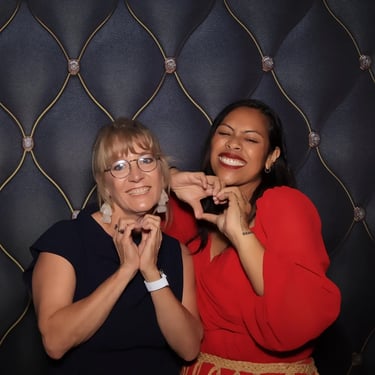 Photo Booth lighting up a Senior Formal in Crestmead, Logan - party hire by SweetAz Co.