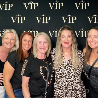 Photo Booth snapping memories for guests at a VIP Event in Ormeau, Gold Coast - party hire by SweetAz Co.