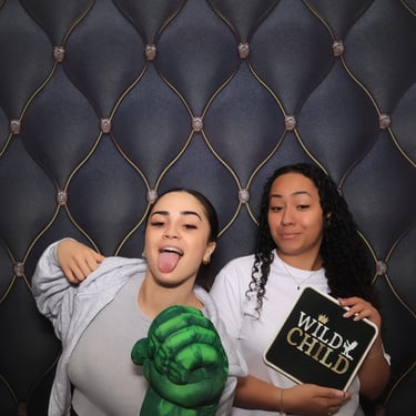 Photo Booth capturing memories during a Volunteer Evening in Ormeau, Gold Coast - party hire by SweetAz Co.