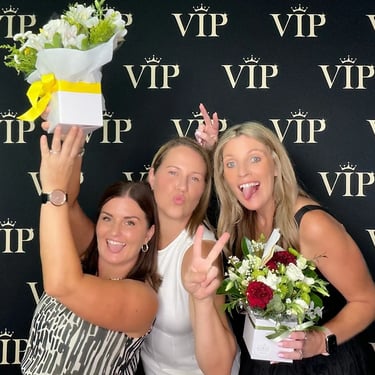 Photo Booth for an volunteer Event Business in Tanahmerah, Logan - party hire by SweetAz Co.