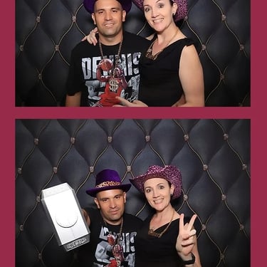Mirror Photo Booth strip prints at a Volunteer Event in Yatala, Goldcoast - party hire by SweetAz Co.