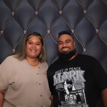 Photo Booth capturing memories at a Volunteer Night in Ormeau, Goldcoast - party hire by SweetAz Co.