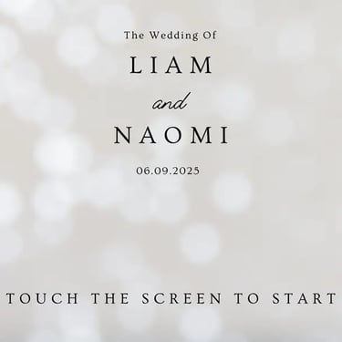 Photo Booth making memories at a Wedding Event in Currumbin, Gold Coast - party hire by SweetAz Co.