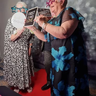 Photo Booth spotted at a Wedding Event in Southport, Gold Coast - party hire by SweetAz Co.