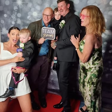 Photo Booth perfect for a Wedding Party in Pimpama, Gold Coast - party hire by SweetAz Co.