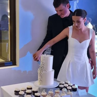 Photo Booth hired for a Wedding Reception in Coomera, Gold Coast - party hire by SweetAz Co.