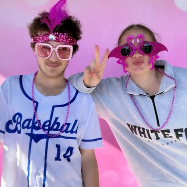 Photo Booth for an women League Business in Ormeau, Gold Coast - party hire by SweetAz Co.