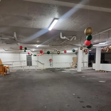 Photo Booth setup for a Xmas Celebration in Victoriapoint, Redlands - party hire by SweetAz Co.