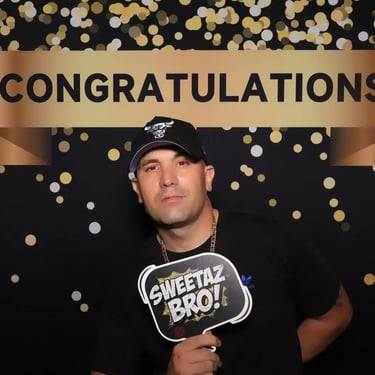 Mirror Photo Booth creating epic vibes at a Y12 Celebration in Victoriapoint, Redlands - party hire by SweetAz Co.