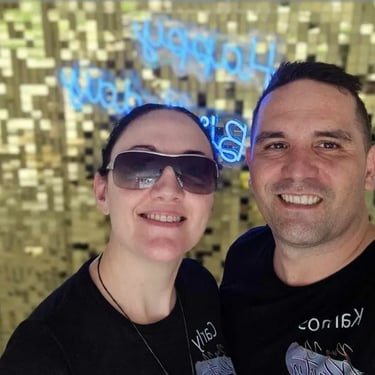 Shimmer Wall captured during a 10th Birthday in Loganholme, Logan - party hire by SweetAz Co.