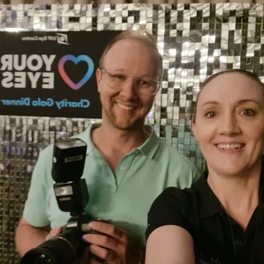 Silver Shimmer Wall transforming an Anniversary Party in Birkdale, Redlands - party hire by SweetAz Co.