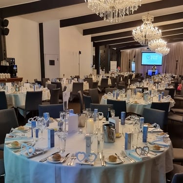 Shimmer Wall captured during a Charity Gala in Herston, Brisbane - party hire by SweetAz Co.