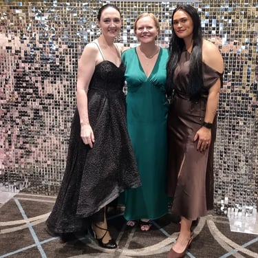 Shimmer Wall making a statement at a Fundraising Ball in Burbank, Brisbane - party hire by SweetAz Co.