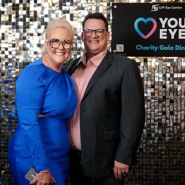 Silver Shimmer Wall setting the vibe for a Fundraising Ball in Herston, Brisbane - party hire by SweetAz Co.