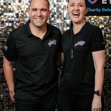 Silver Shimmer Wall perfect for a Fundraising Gala in Annerley, Brisbane - party hire by SweetAz Co.