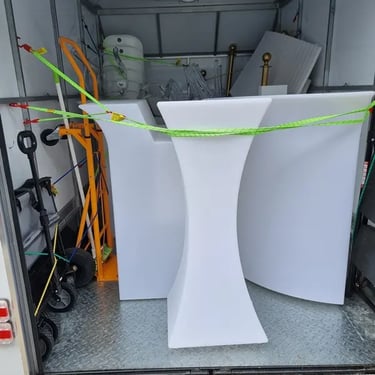 Sweetaz Crew with trailer loaded for an 18th Birthday in Cleveland, Redlands - party hire by SweetAz Co.