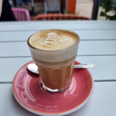 Sweetaz Crew taking time out for cofee at a local Coffee Shop in Southport, Gold Coast - party hire by SweetAz Co.