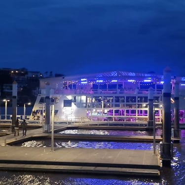 Sweetaz Crew at the front of the line for a Country Cruise Event in Newfarm, Brisbane - party hire by SweetAz Co.