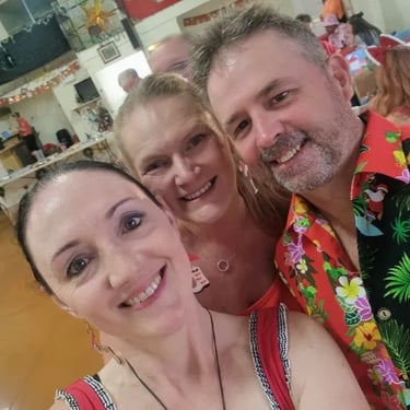 Sweetaz Crew enjoying the company of Dancing Friends in Crestmead, Logan - party hire by SweetAz Co.